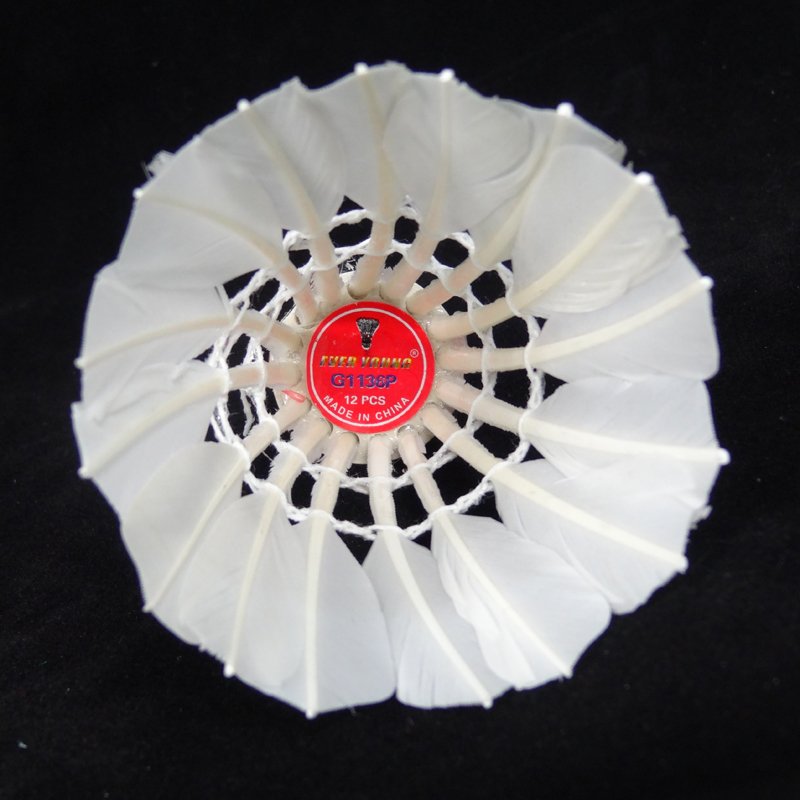 Cheaper Duck Feather Badminton Shuttlecock for training grade