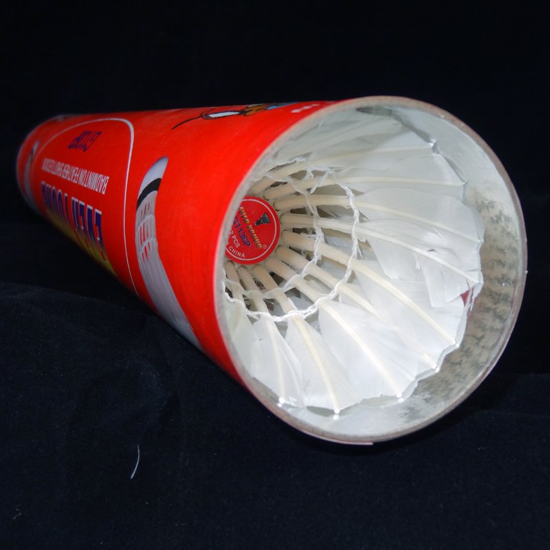 Cheaper Duck Feather Badminton Shuttlecock for training grade
