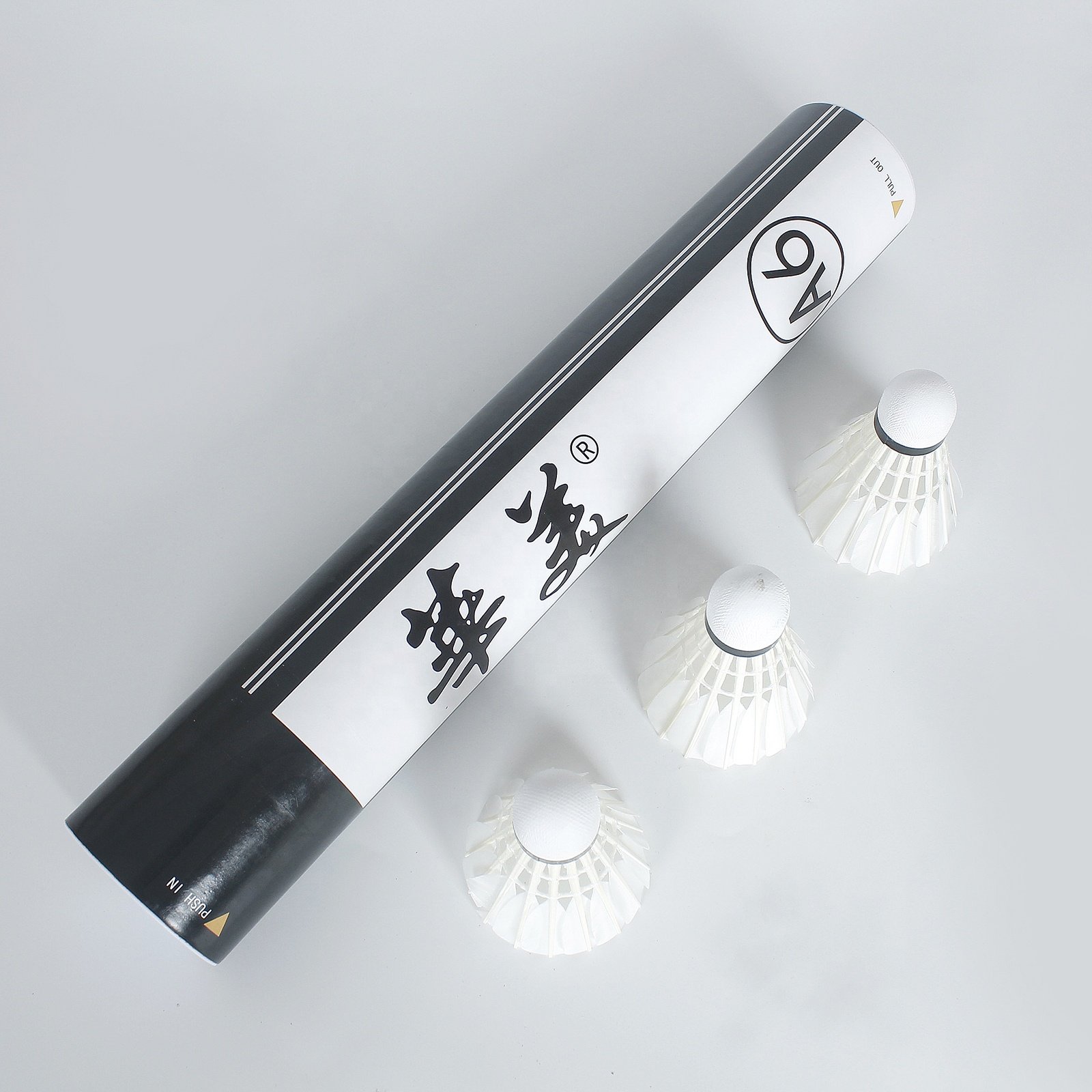 Cheap Price Huamei A6 Goose Feather Badminton Shuttlecock For High Level Training