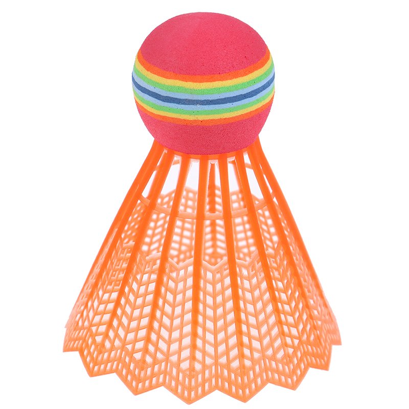2023 New Arrival 6pcs Super Durable White/yellow Nylon Badminton Shuttlecock