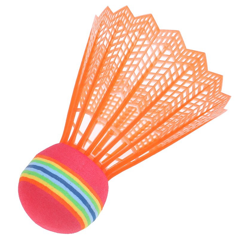 2023 New Arrival 6pcs Super Durable White/yellow Nylon Badminton Shuttlecock
