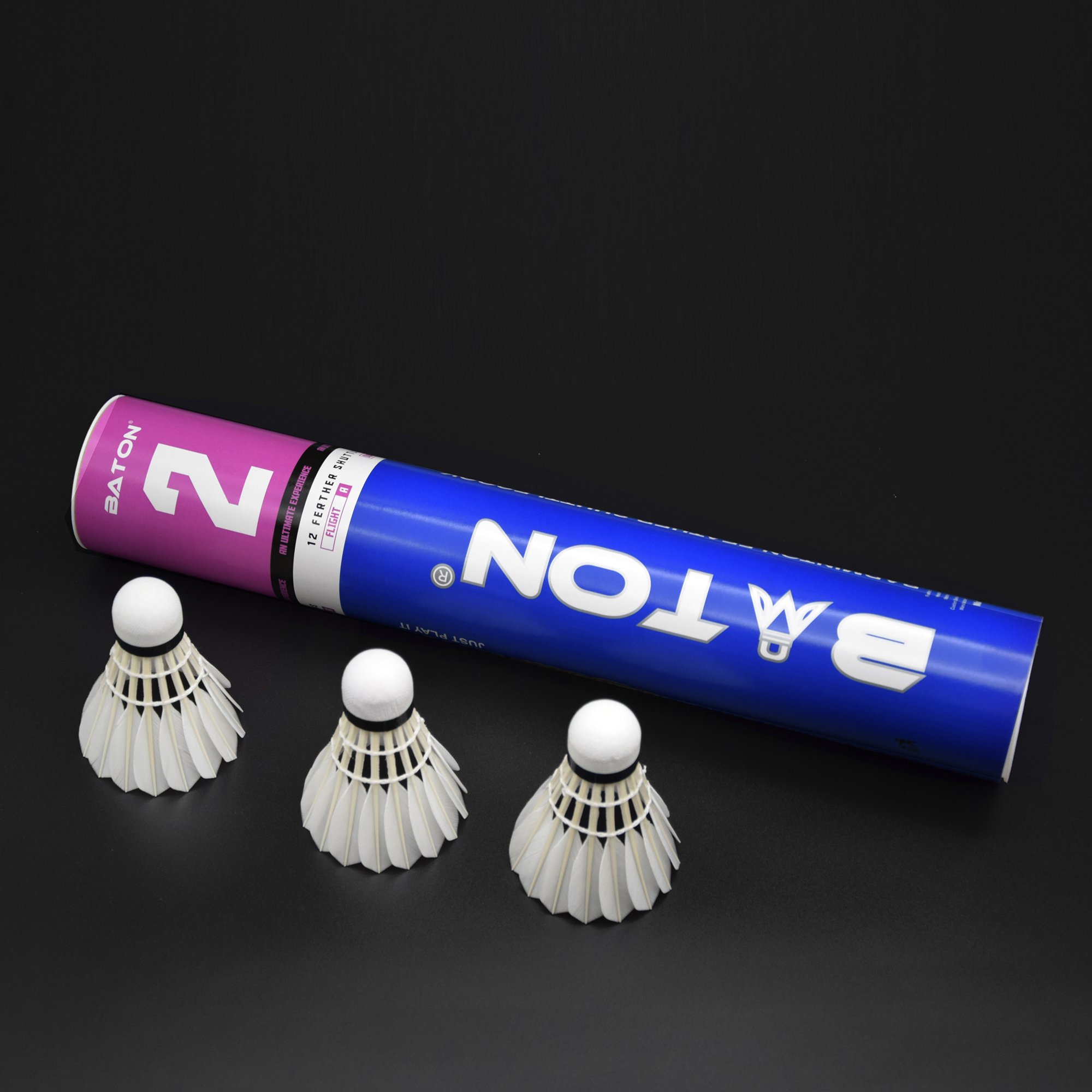 High Quality 12Pcs Packing Sports Badminton Stable and Resistant Professional Game Training Shuttlecork Products