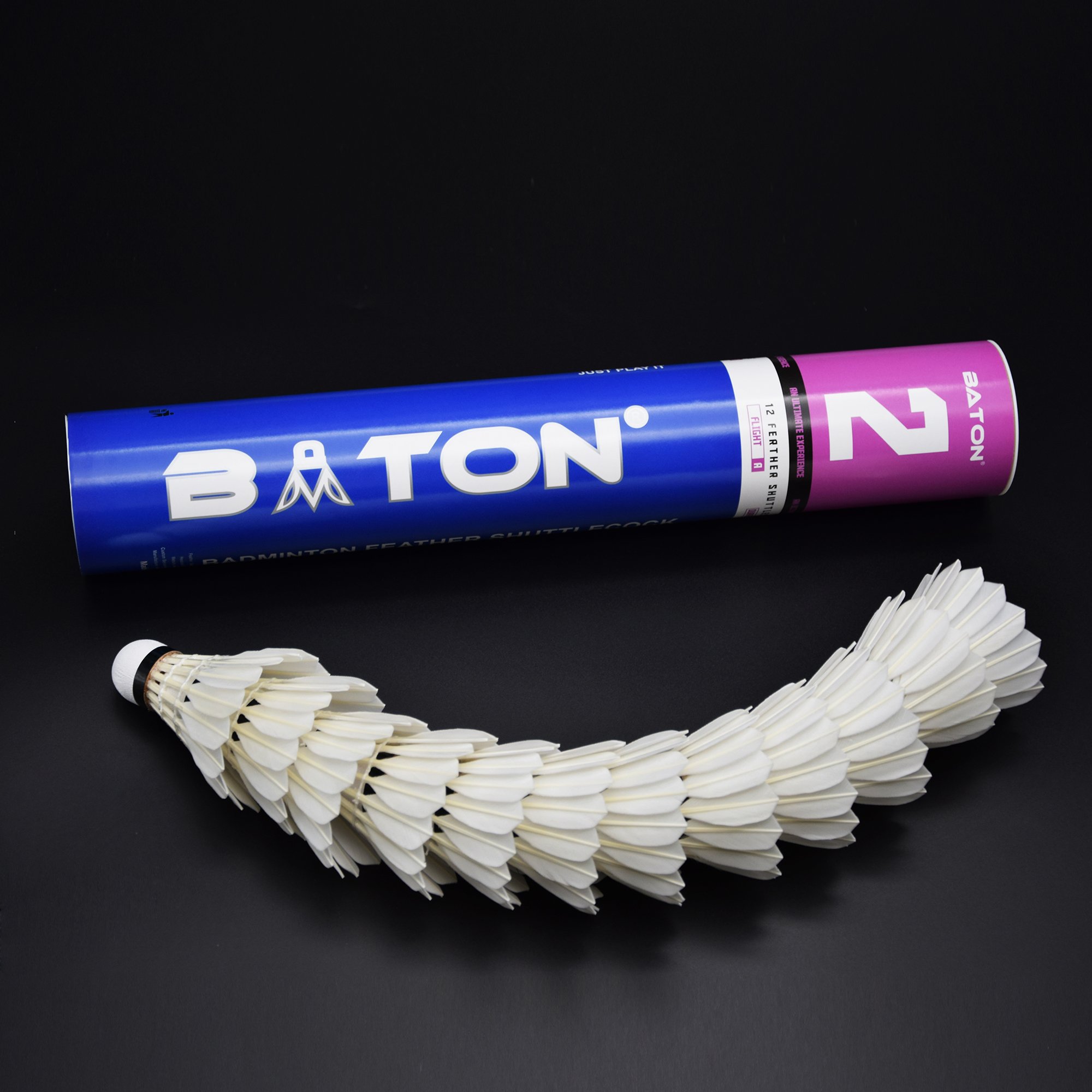 High Quality 12Pcs Packing Sports Badminton Stable and Resistant Professional Game Training Shuttlecork Products