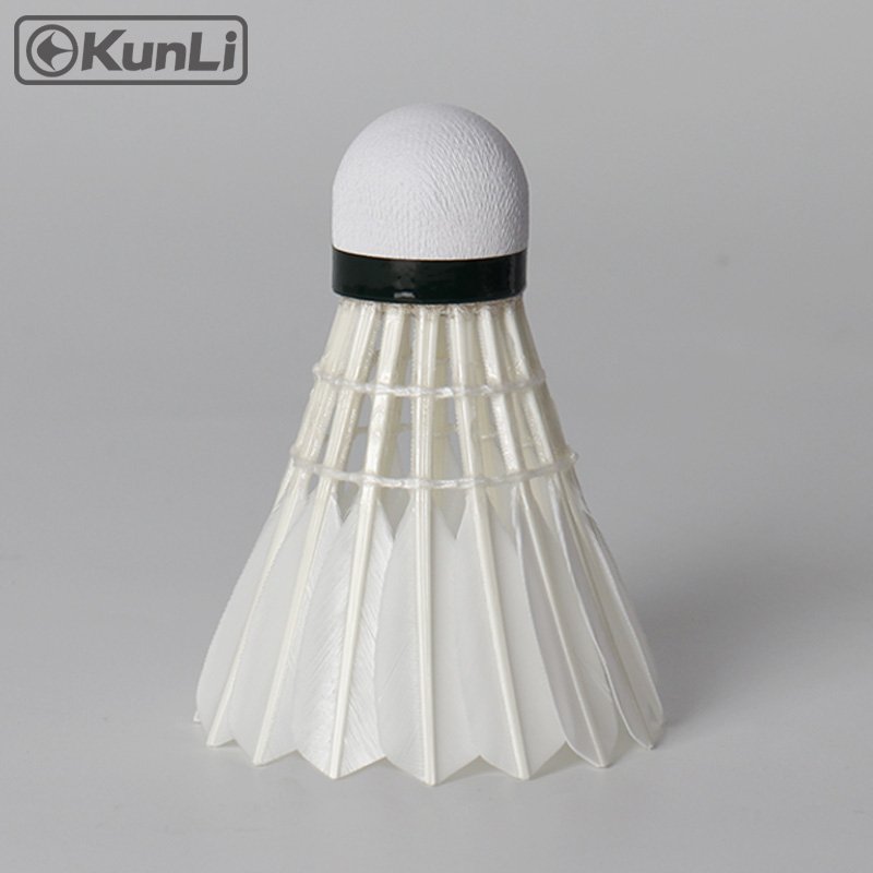 Wholesale Badminton Ball KUNLI Goose Feather Badminton Shuttlecock For Tournament