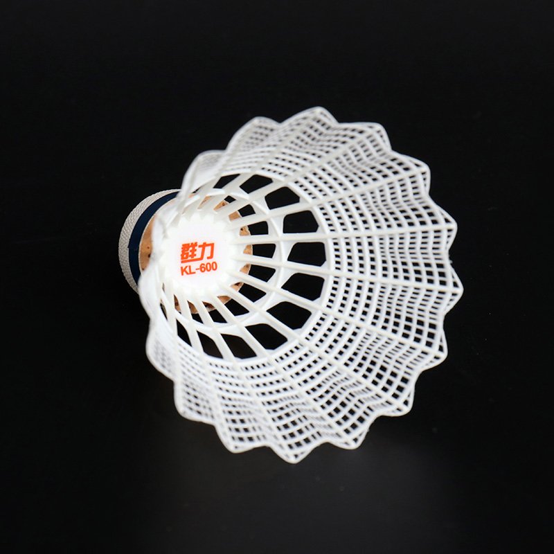 badminton nylon shuttlecock super Durable high quality nylon ball 6pcs shuttle cock nylon badminton ball