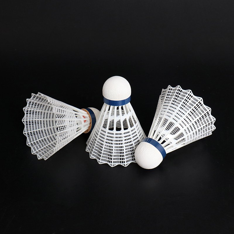 badminton nylon shuttlecock super Durable high quality nylon ball 6pcs shuttle cock nylon badminton ball