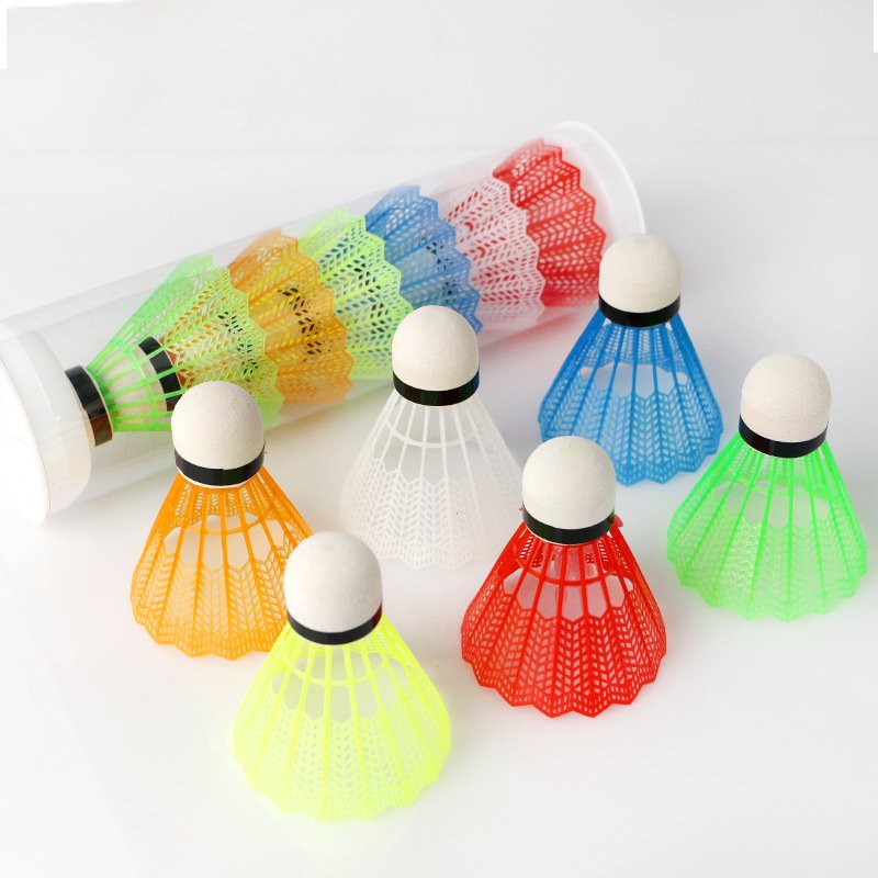 Colorful Nylon Badminton Shuttlecocks Ball Team Game Sports Badminton Shuttlecocks