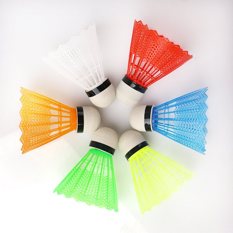 Colorful Nylon Badminton Shuttlecocks Ball Team Game Sports Badminton Shuttlecocks