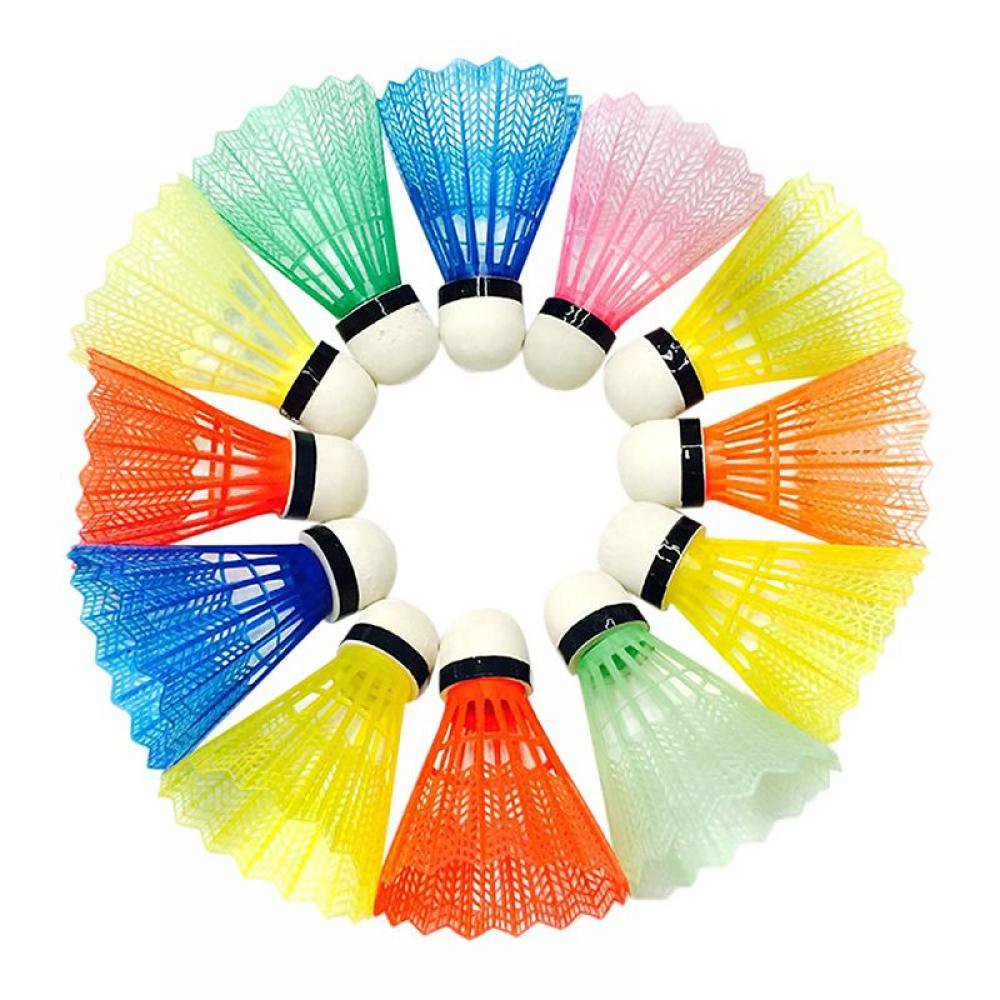 Colorful Nylon Badminton Shuttlecocks Ball Team Game Sports Badminton Shuttlecocks