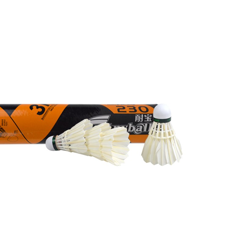 Manufacture Cheap Durable Feather Hybrid Badminton Shuttlecock For Outdoor Badminton Shuttlecock