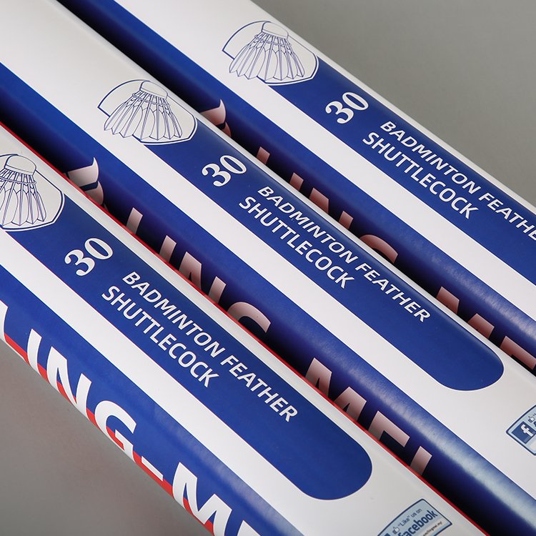 2023 indoor sports badminton feather shuttlecocks ling mei