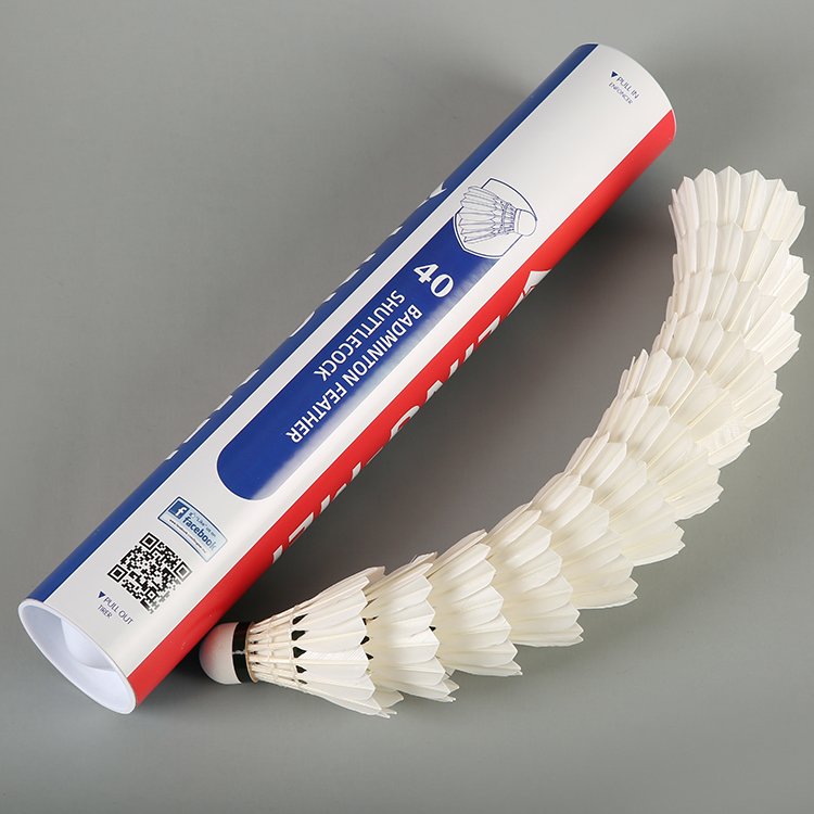 2023 indoor sports badminton feather shuttlecocks ling mei