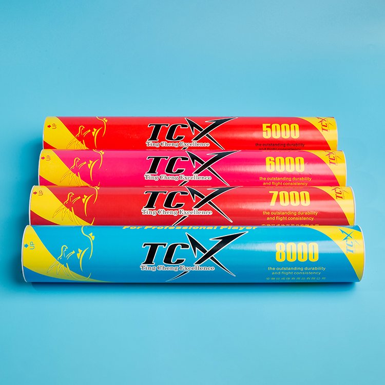 TCX8000-Wholesale Cigu Duck Feather Shuttlecock/2 Layer Cork
