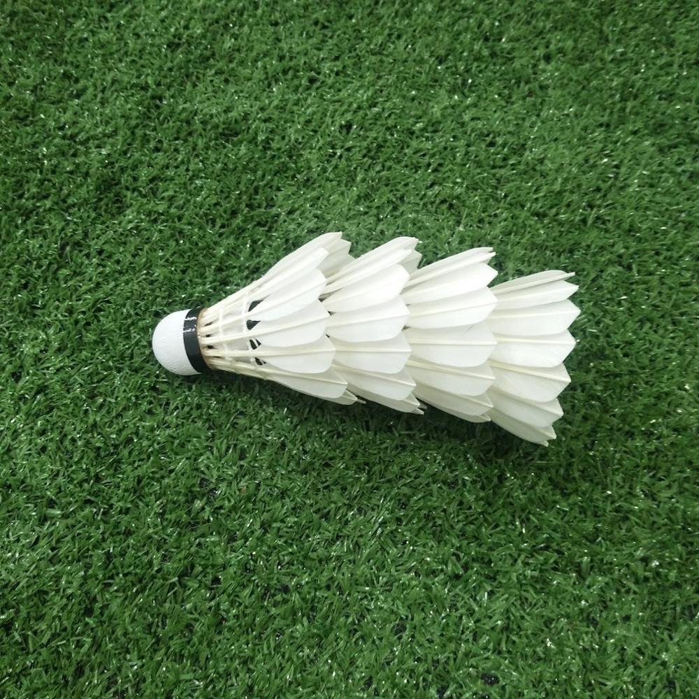 Lingmei Brand 80 White Goose Feathers badminton shuttlecock most durable shuttles
