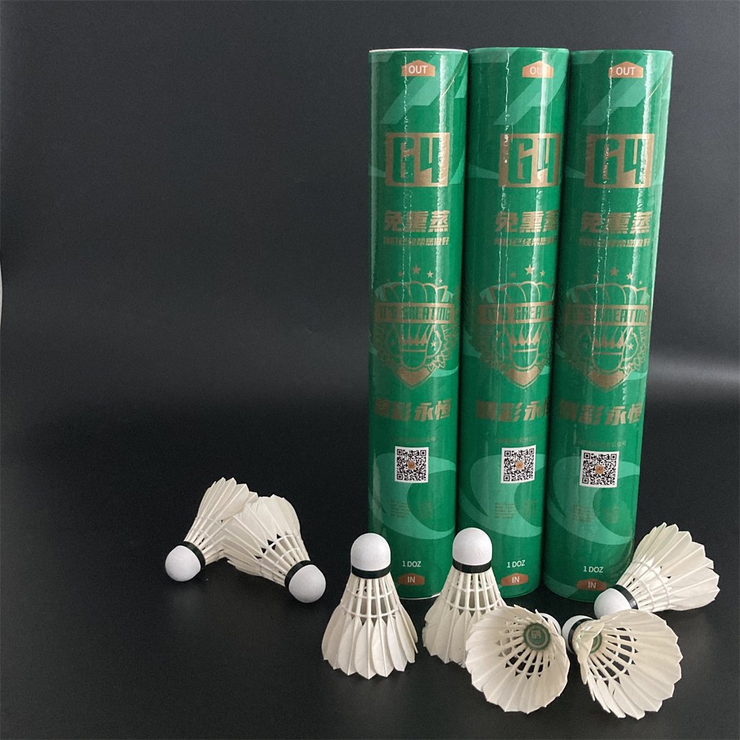 Best Price Top Grade Badminton Shuttlecocks for Competition G4 Aeroplane Badminton Shuttlecock