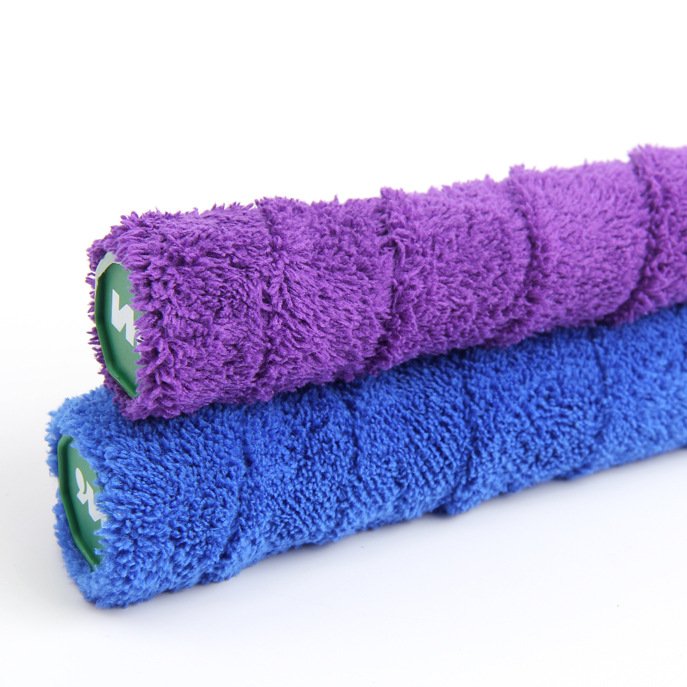 Customized Logo Long Hair Grip Tape For Racket 10 M Anti-slip Badminton Tennis Cotton Towel Hand Glue Grip Overgrips