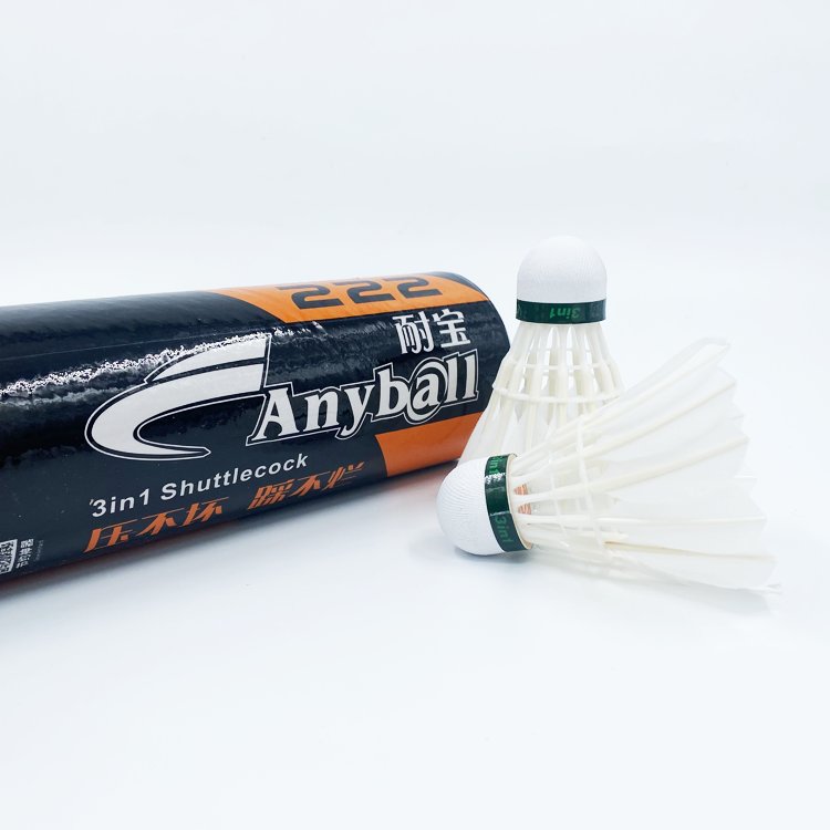 Anyball 222 Badminton Shuttlecock 3in1 Badminton Shuttlecock Most Durable More Suitable for outdoor Play