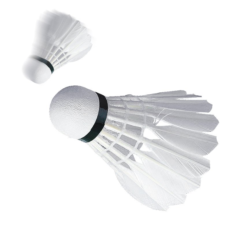 Professional authentic badminton suit super durable 12 goose feather indoor and outdoor wind proof training ball