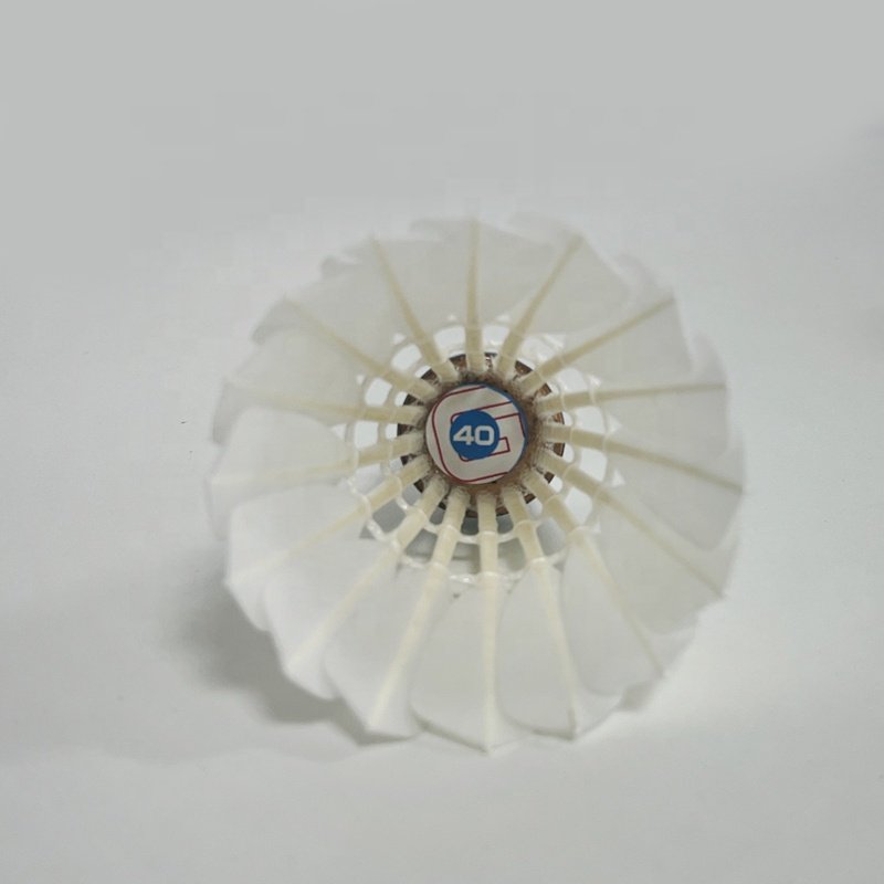 Natural Goose Feather Shuttlecock Grade 4 Goose Feather Shuttlecocks Badminton Manufacture Shuttlecock for Training
