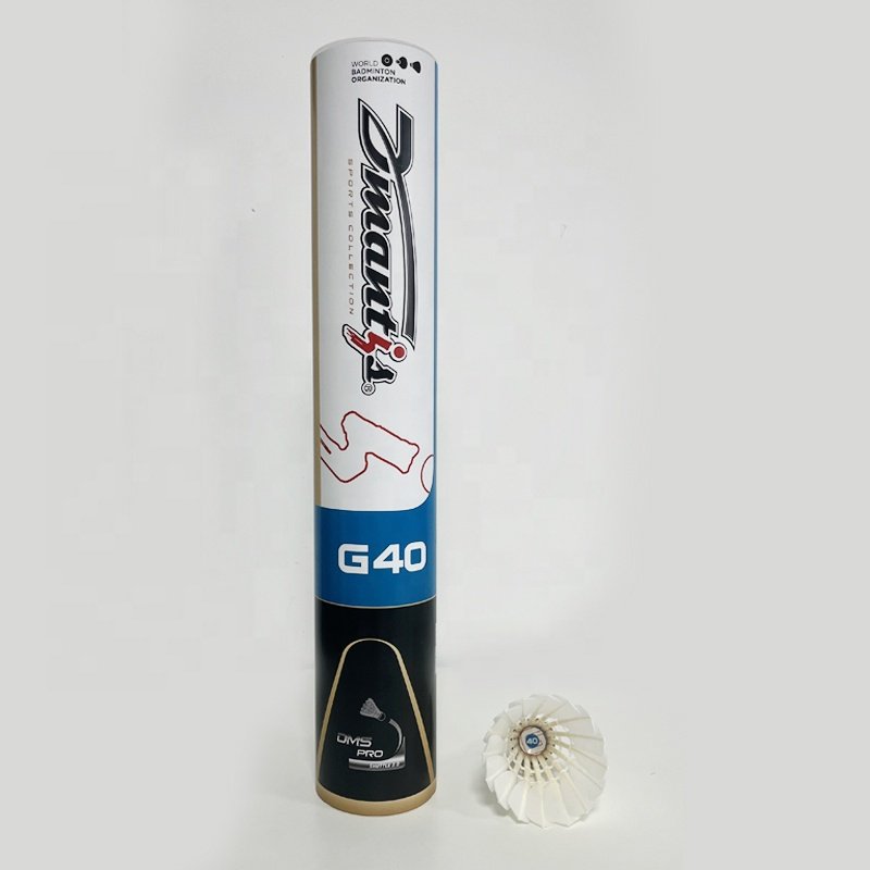 Natural Goose Feather Shuttlecock Grade 4 Goose Feather Shuttlecocks Badminton Manufacture Shuttlecock for Training