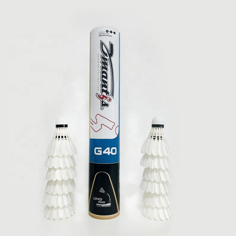 Natural Goose Feather Shuttlecock Grade 4 Goose Feather Shuttlecocks Badminton Manufacture Shuttlecock for Training