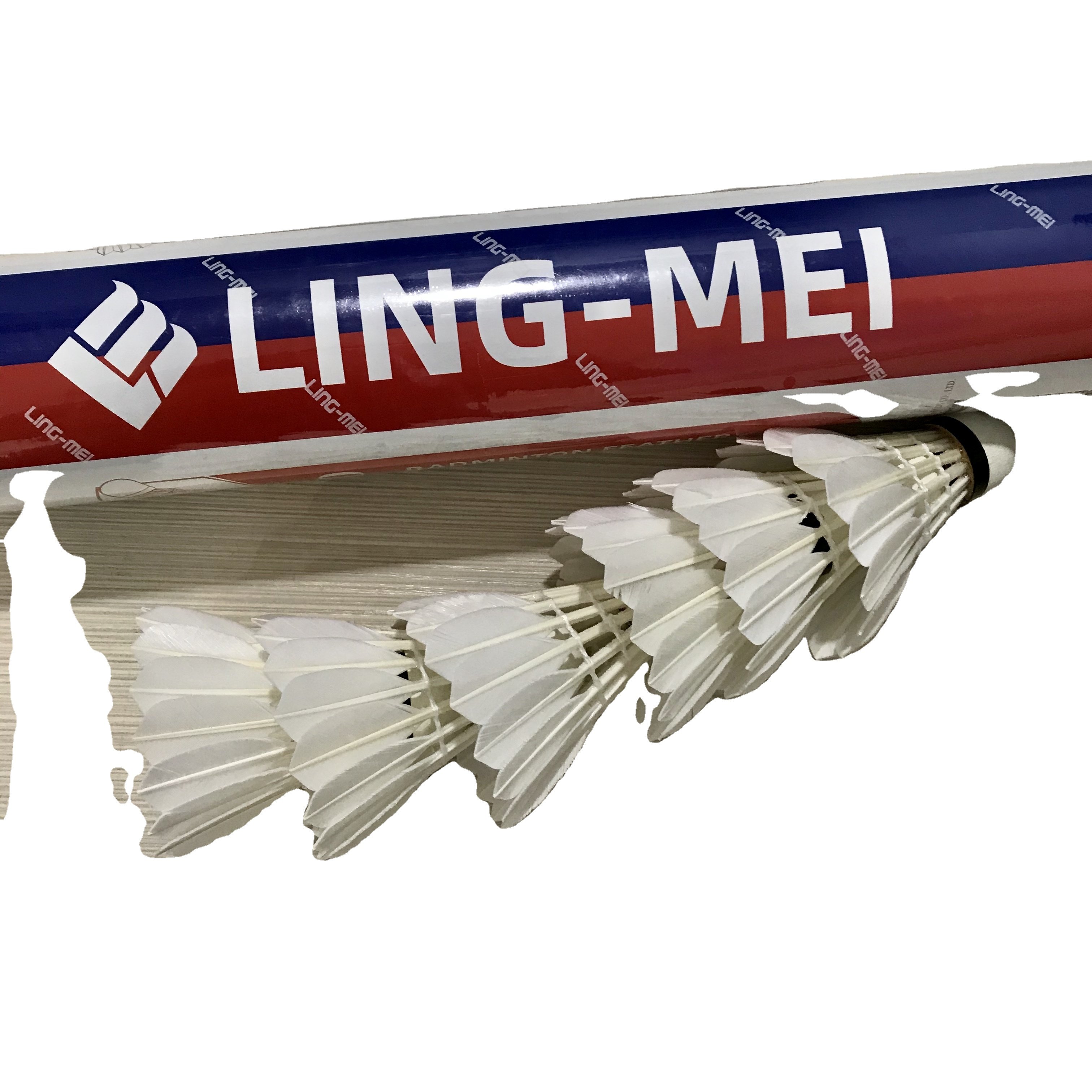 Top Lingmei 90 factory supply BWF Shuttlecock shuttlecock for professional game