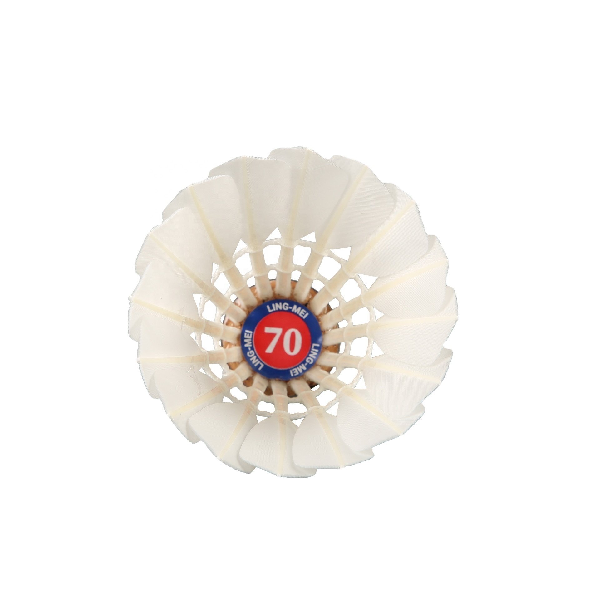 LingMei 70 Most Durable Goose Feather AS30Badminton Shuttlecock