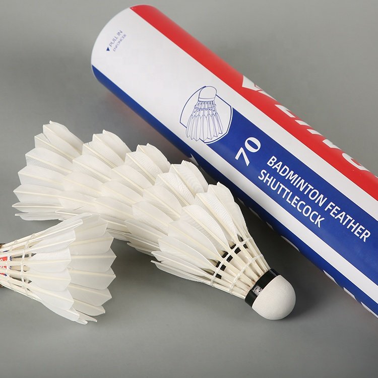LingMei 70 Most Durable Goose Feather AS30Badminton Shuttlecock