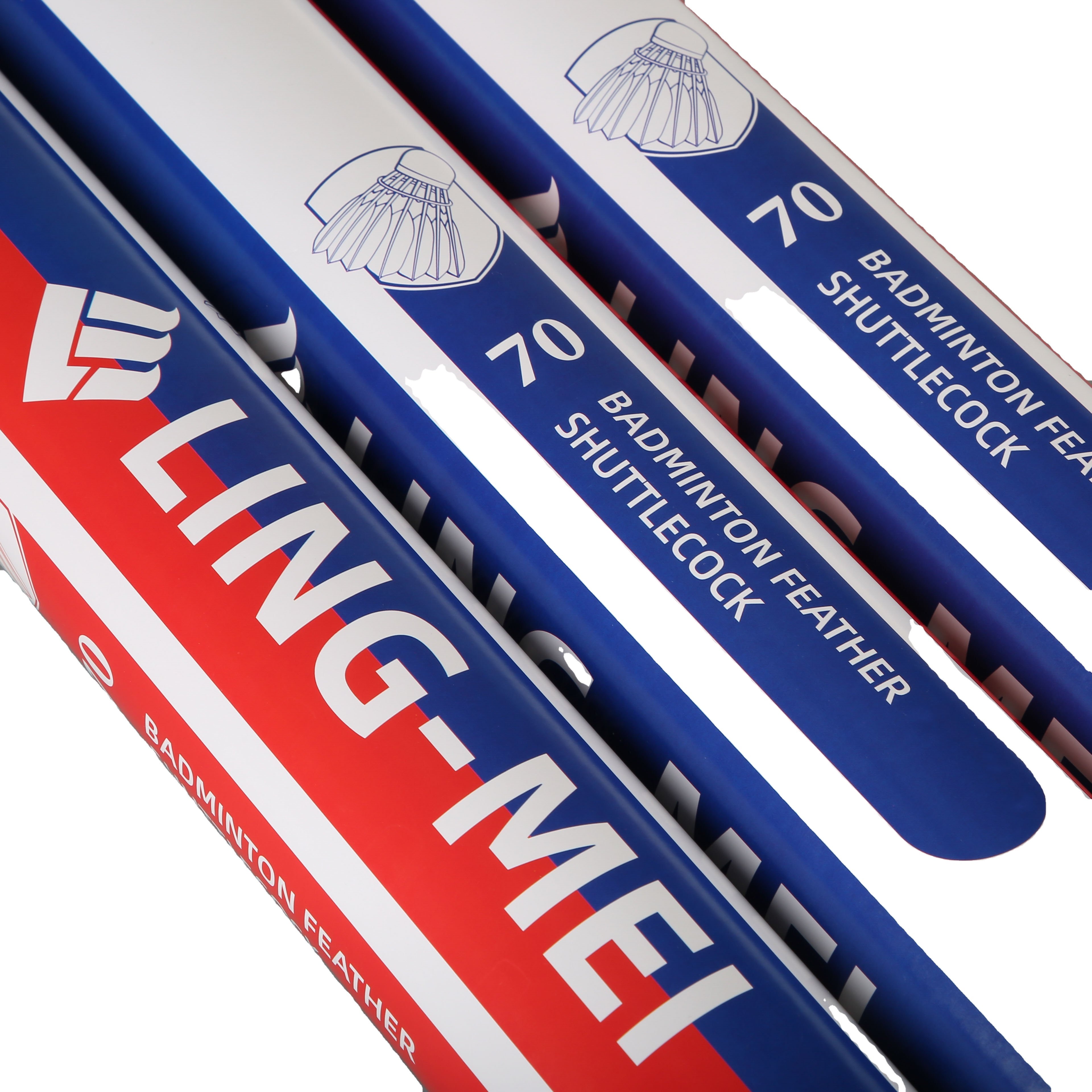 LingMei 70 Most Durable Goose Feather AS30Badminton Shuttlecock