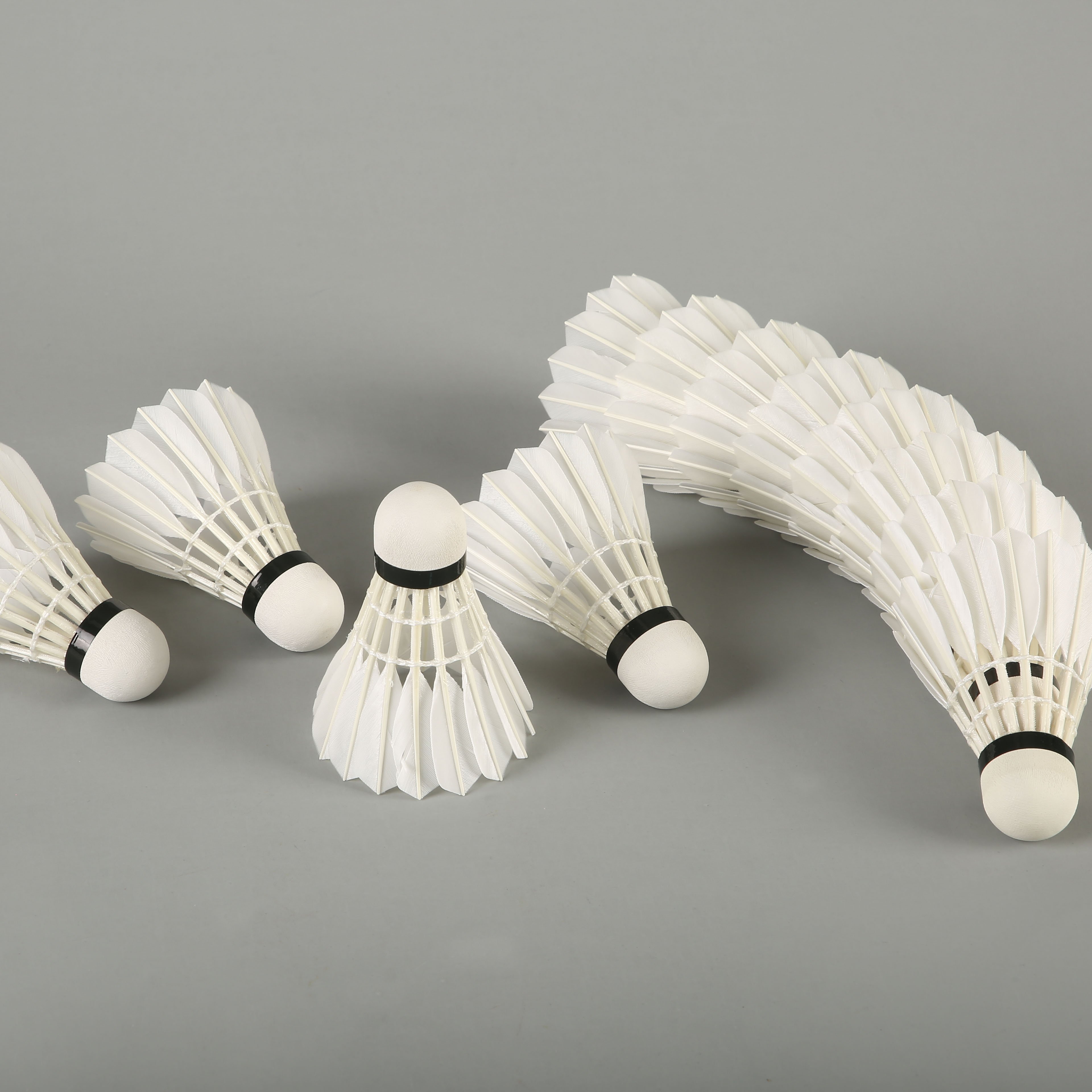 LingMei 70 Most Durable Goose Feather AS30Badminton Shuttlecock