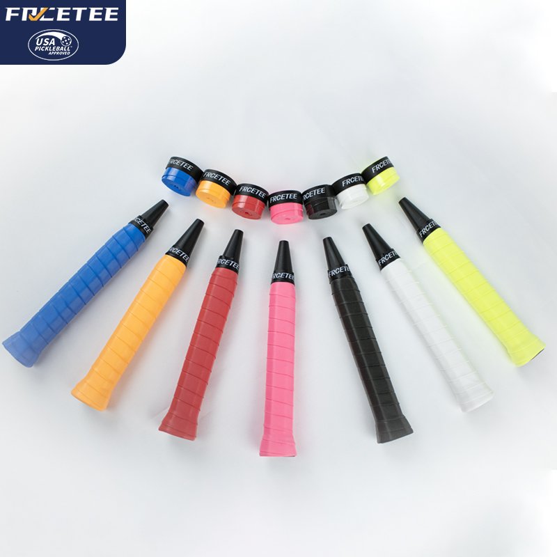 FRCETEE High Quality PU Tennis Badminton Pickleball Paddle Overgrip with Anti-Slip Water Absorption Padel Grip