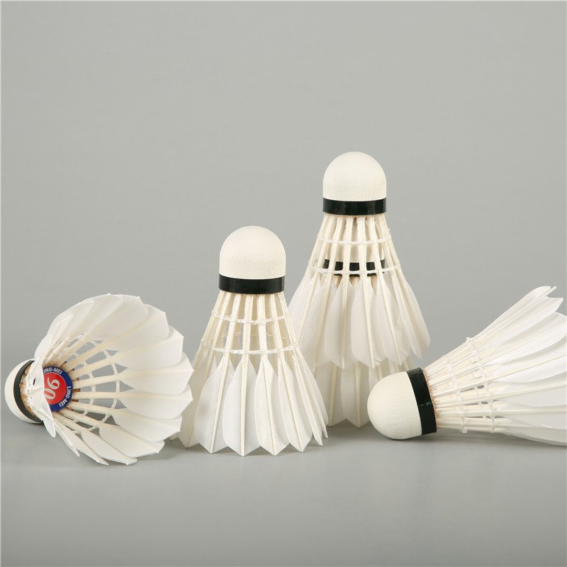 Top Grade Natural Goose Feather Badminton Shuttle cock rsl yy for Badminton Tournament