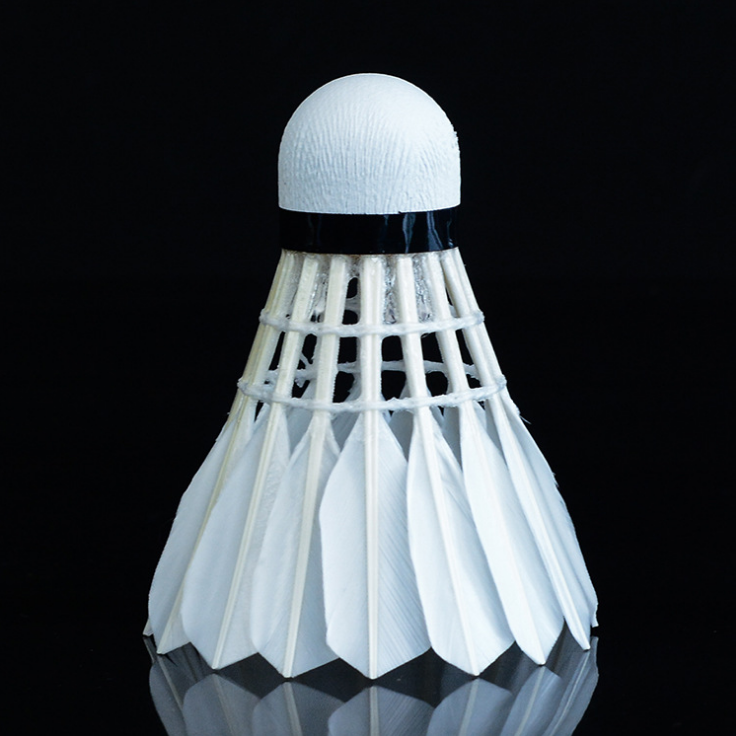 Wholesale customized high quality training competition level duck feather badminton shuttlecock