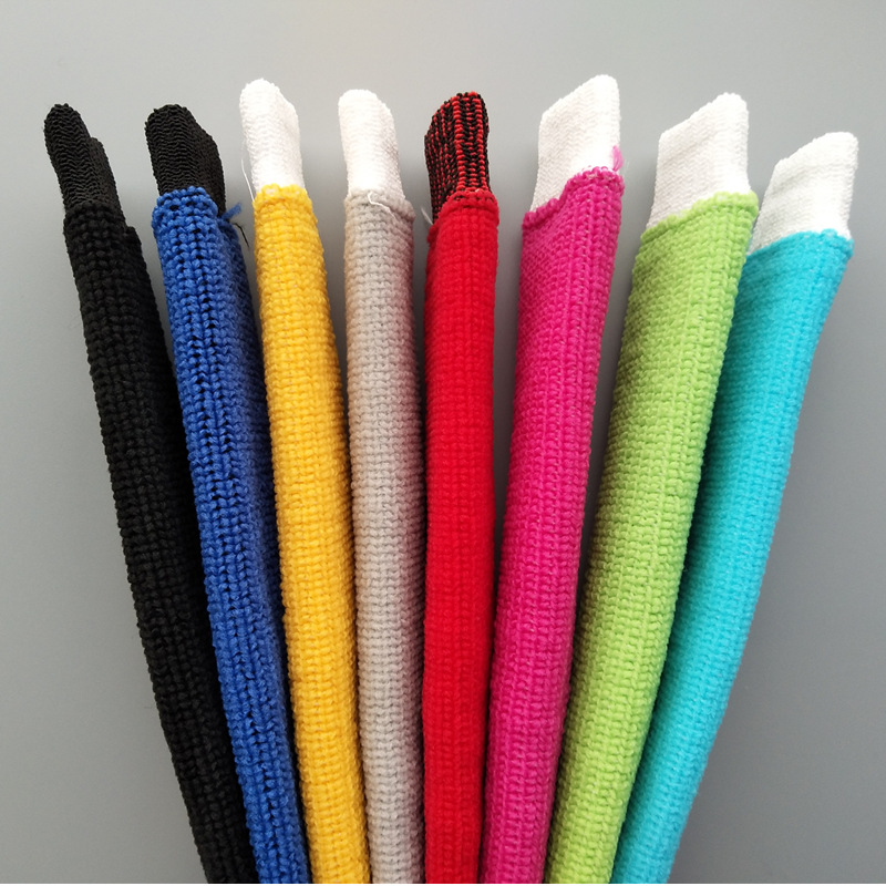 Badminton Racket Soft Towel Grip Tennis Racket Sweat Band Fishing Rod Handle Cover Sweat-absorbing Non-slip Washable Grips