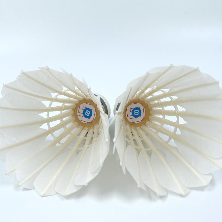 Class A Goose Feather Traditional Badminton Feather for professional tournament