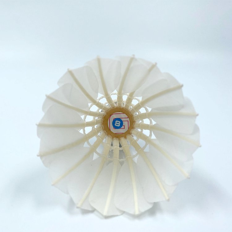 Class A Goose Feather Traditional Badminton Feather for professional tournament