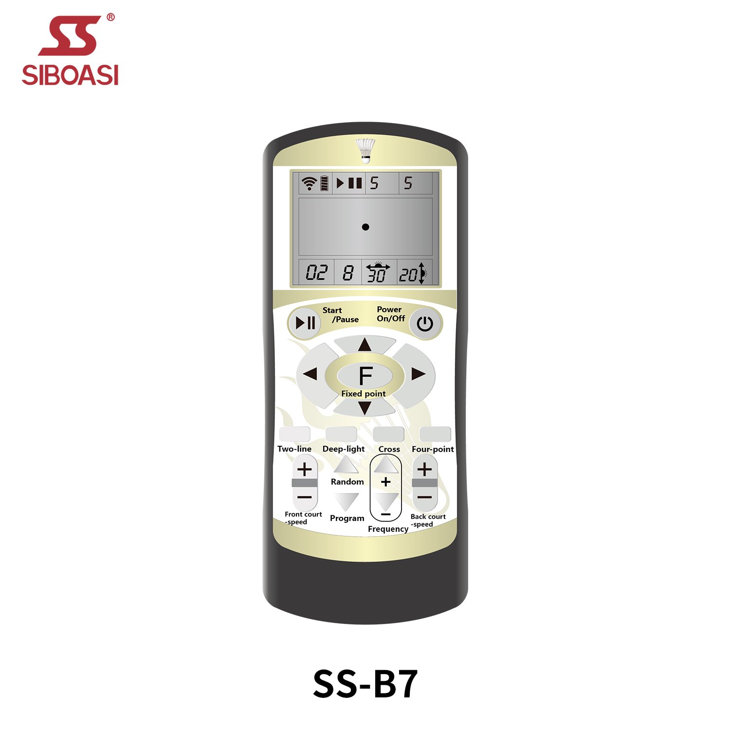 Shuttlecock Shooter Siboasi Machine Badminton Training Equipment B7