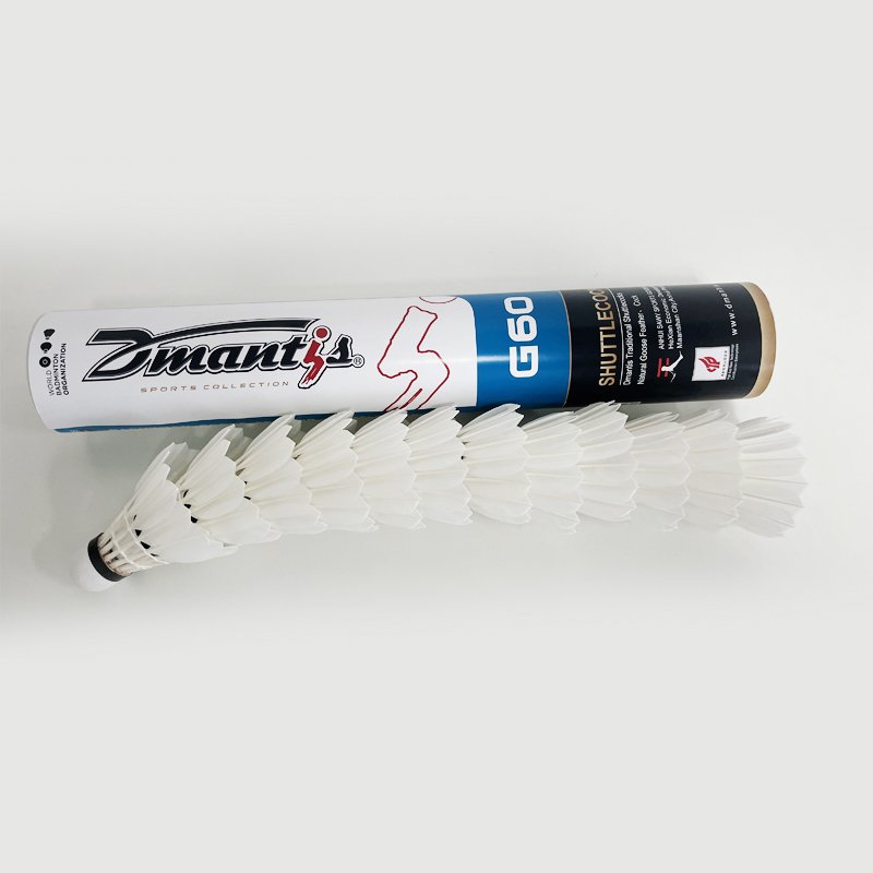 Popular Goose Feather Badminton Shuttlecock for Sports Activities professional player kok badminton