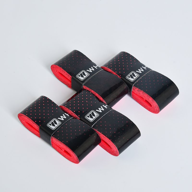 Hot selling PU overgrips perforated padel Roll Badminton grip Anti Slip sticky tennis overgrip