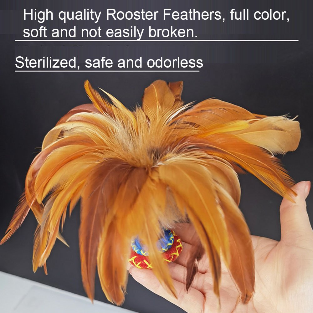Foot Games Handmade Feather Chinese Jianzi Kick Shuttlecocks, Beach Sports and Fitness Wholesales in Buckets