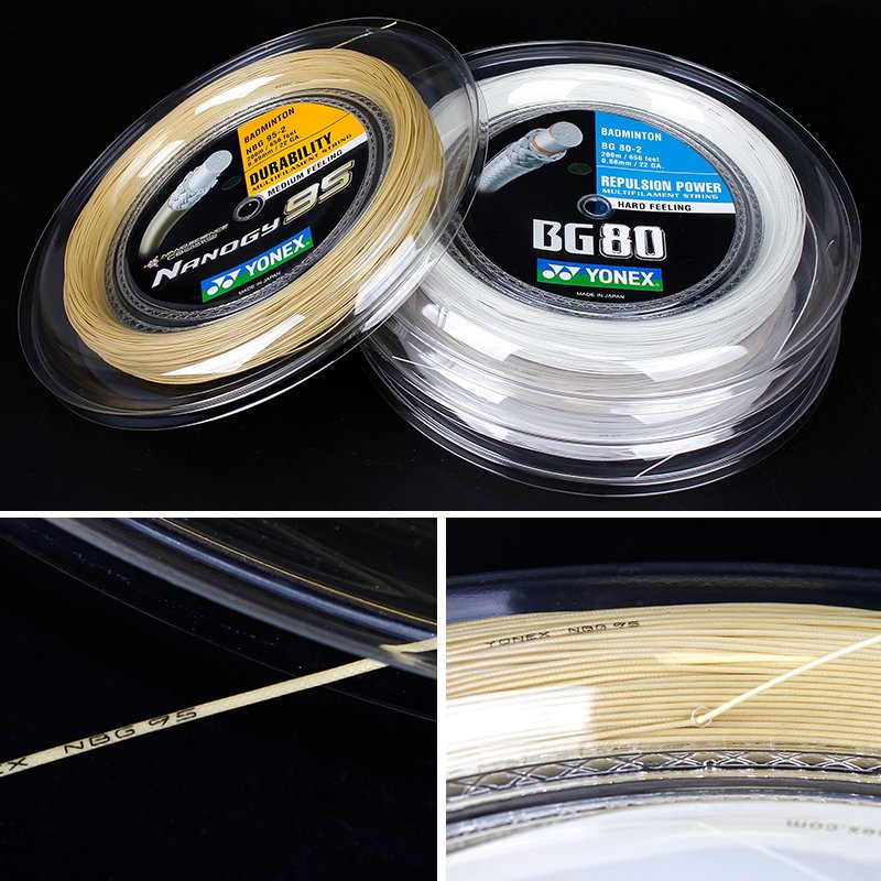 Yonex badminton racquet string BG80