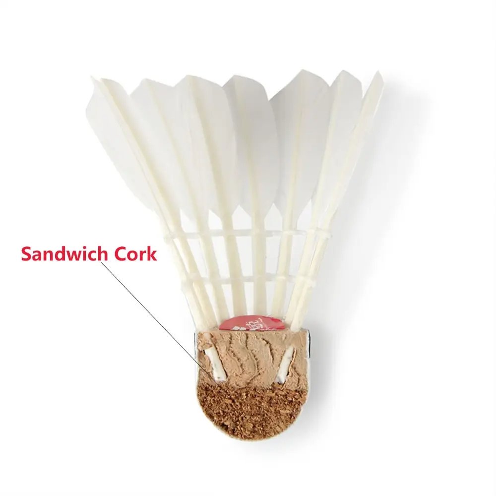Shuttlecock High Quality Feather Shuttlecock Badminton Large Size Original Chinese Jane Shuttlecock