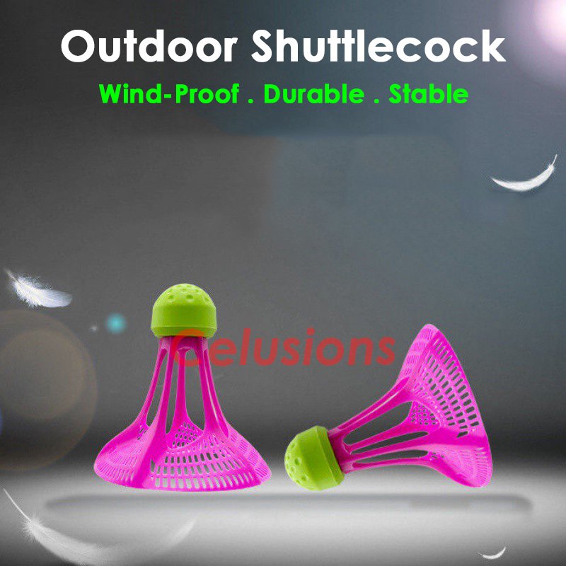 Shuttlecock Badminton High Quality Feature Nylon Material Durable Low MOQ Support Wholesale Windproof Shuttlecock