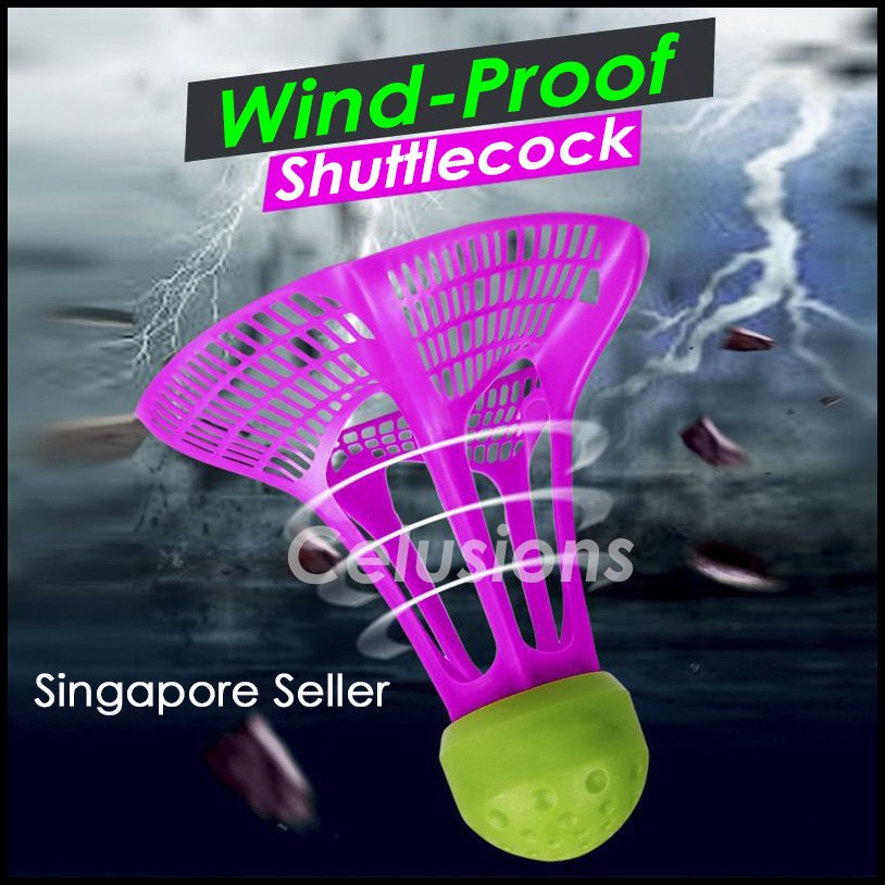 Shuttlecock Badminton High Quality Feature Nylon Material Durable Low MOQ Support Wholesale Windproof Shuttlecock