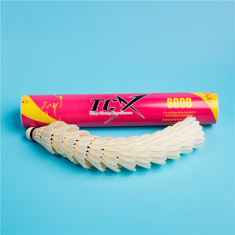 Wholesale Sports Product Badminton Shuttlecock/1st Grade Goose Feather Shuttlecock