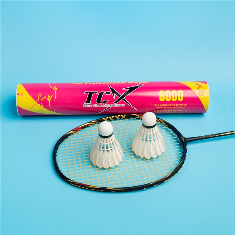 Wholesale Sports Product Badminton Shuttlecock/1st Grade Goose Feather Shuttlecock