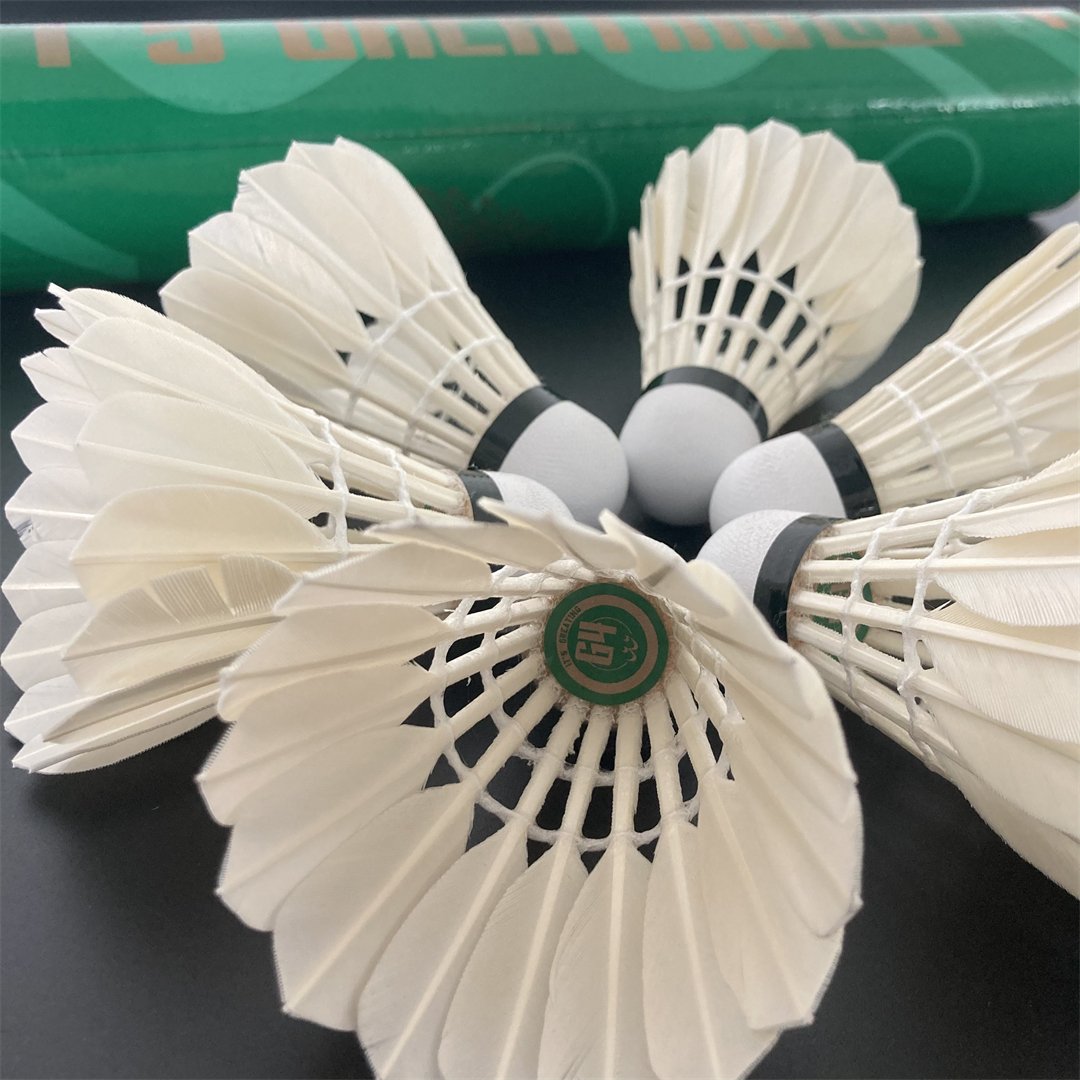 Goose Feather Badminton Shuttlecock Speed 78-79 G4 Washed Feather For Sale