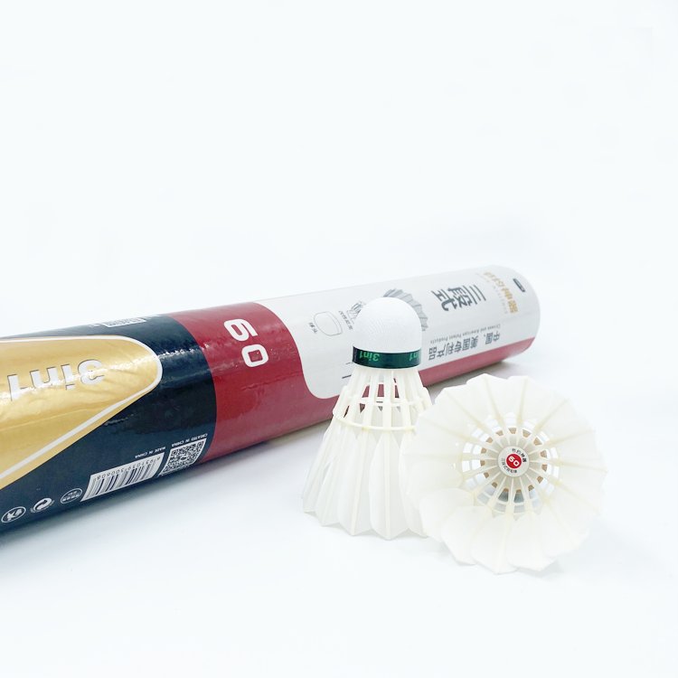 Dmantis 3-in-1 Professional High-Class Badminton Shuttlecocks Made with Fiber Cork and Duck Feathers for Stadium Use