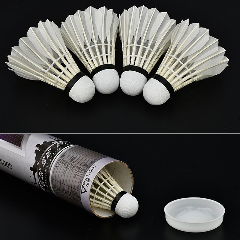 ZE9 WHIZZ Ready to ship stocking curving goose feather economic training feather shuttlecocks