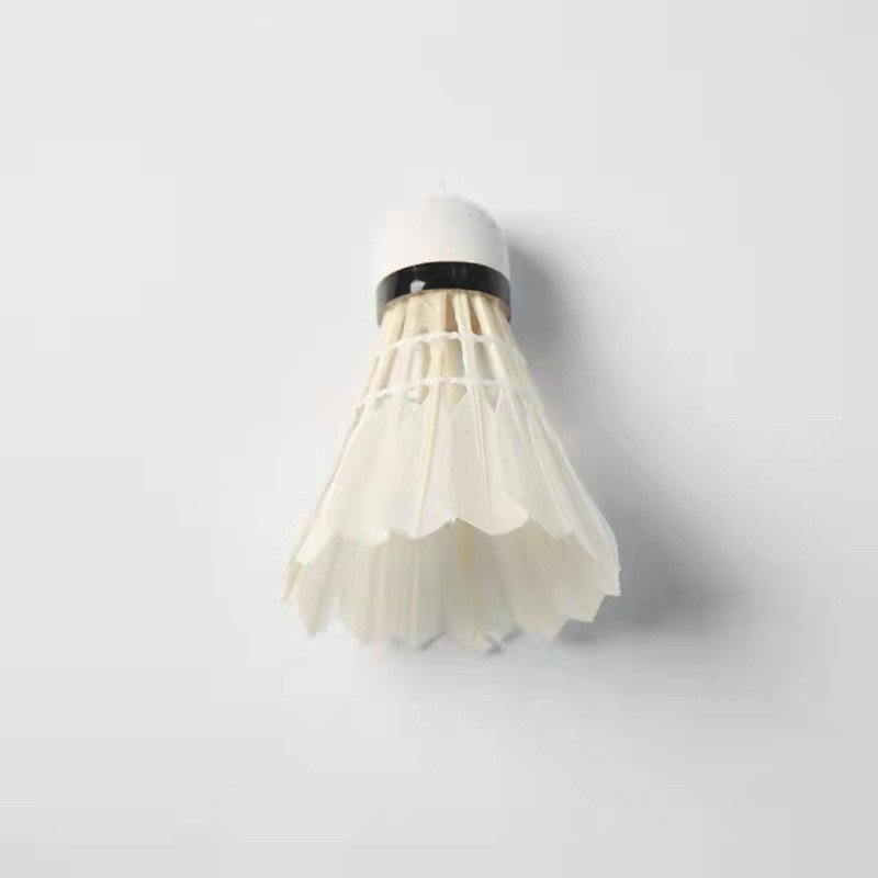 Best quality Professional Tournament Goose Feather Shuttlecock Badminton Ball